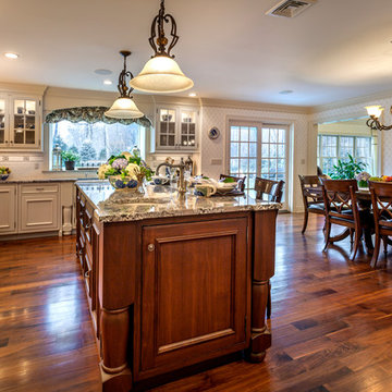 Spring Hydrangea Kitchen