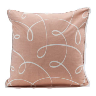 Powell Monogram Decorative Pillow