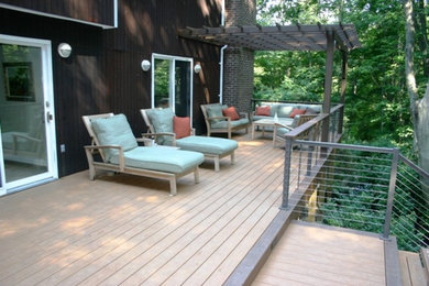 Patio - contemporary patio idea in New York