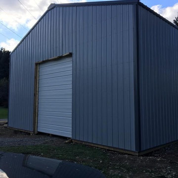 Gass Masonry Resroration Inc. 30'x32'x14' Post Frame Building