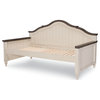 Brookhaven Youth Twin Daybed in Vintage Linen and Rustic Dark Elm Finish Wood