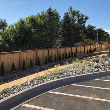Commercial 6 ft Cedar Privacy Fence