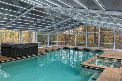 Inspiration for a pool remodel in Atlanta