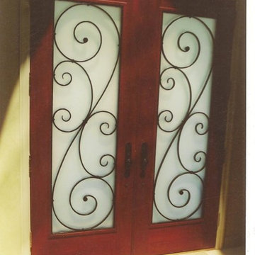 front door inlay