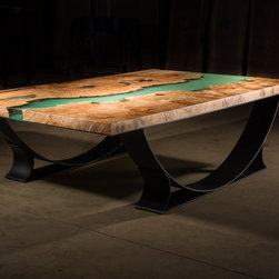 Resin & Wood Tables - Coffee Tables