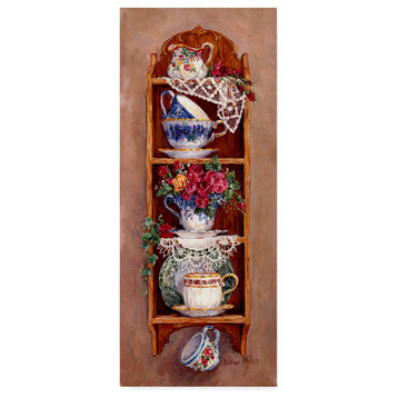 Barbara Mock ' Roses And Lace' Canvas Art