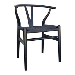 Wishbone Chair Black - Furniture