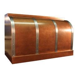 Copper Range Hood | Barrel | Vogler - Range Hoods And Vents