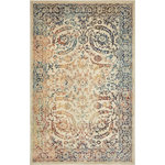 Unique Loom - Unique Loom Beige Dragor Oslo 5' 0 x 8' 0 Area Rug - The Oslo Collection is the perfect choice for anyone looking for rich, eye-catching patterns for their home. Enhance your space with lovely teals, reds, creams, and blues paired with traditional, vintage, and tribal motifs. This Oslo rug is just the right addition to your home's decor.