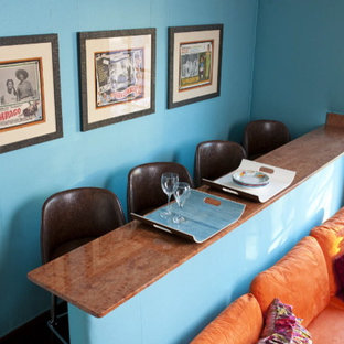 Design ideas for a home cinema in Dallas.