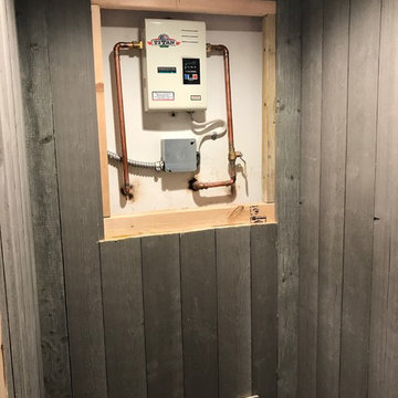 Water Heater Closet Conversion (to a Mini Wine Cellar)