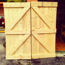 Rustic // Barndoor // Headboard // Divider Doors // Home // Rusic Decor // - Headboards