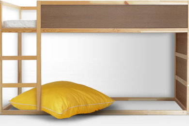 IKEA KURA Bunk Bed w/PANYLed Inserts