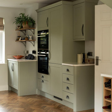 Green Shaker Kitchen in Princes Risborough