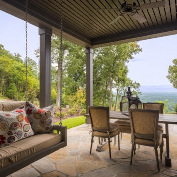 Model Home | The Ridges at Paris Mountain | Porch