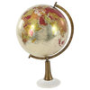 Contemporary Plastic and Marble Globe