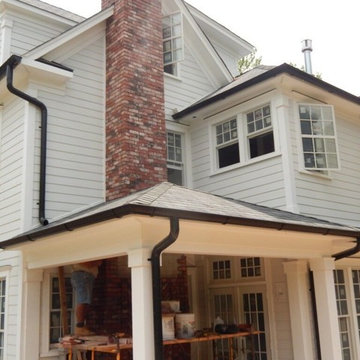 New Gutters and Downspouts