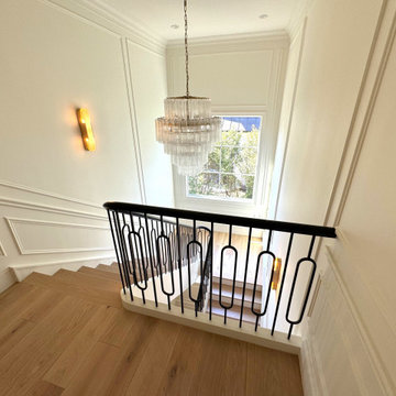 Project #134 | Straight Staircase with Elliptical Stringer