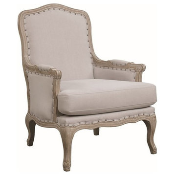 Regal Accent Chair, Taupe