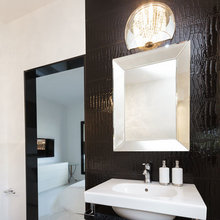 bathroom mirror