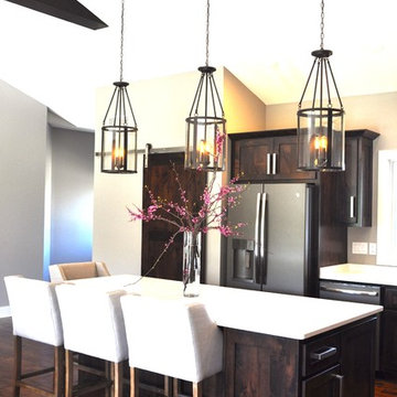 Modern meets Industrial Kitchen