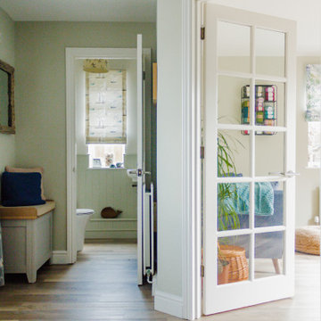 Modern Hallway and Cloakroom
