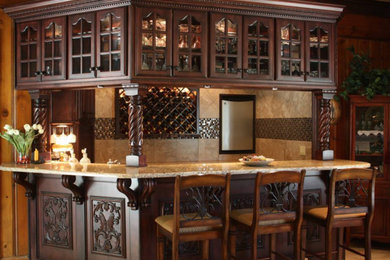 Inspiration for a home bar remodel in Oklahoma City
