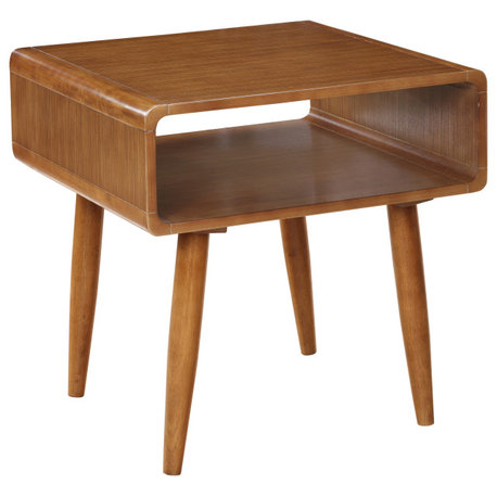 Alborg End Table, Zebra Series