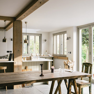 The Henley on Thames Shaker Kitchen by deVOL