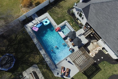 Foto på en pool