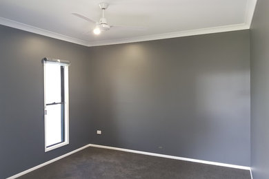 Photo of a modern home design in Townsville.