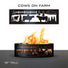 Cows On The Farm Fire Ring, 30", 48