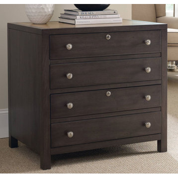 Hooker Furniture 5078-10466 31 Inch Wood 2 Drawers Hardwood - Grey