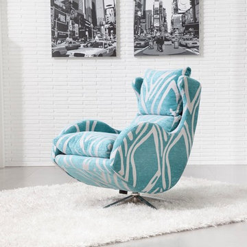 Lenny Modern Lounge Accent Chair by Famaliving California