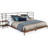 A.R.T. Home Furnishings Epicenters Factory Platform Bed and 2 Nightstands, Queen