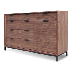 Walnut Bureau - Dressers