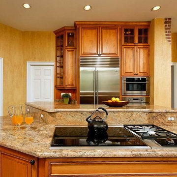 Custom Paint Job, Cabinets Bring Kitchen to Life