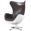 Axis Swivel Rocker Chair, Distressed Java