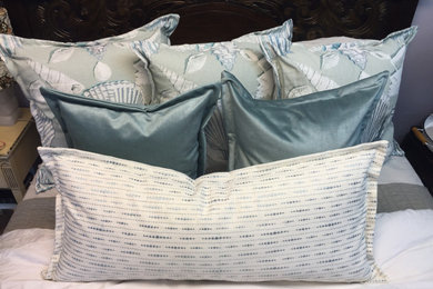 Embossed Shell Pillows