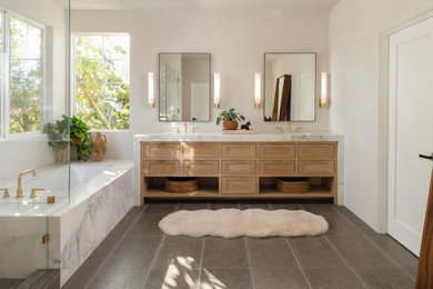 Bathroom - transitional bathroom idea in San Diego