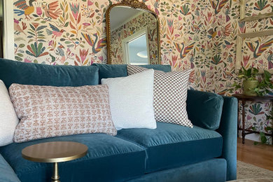 Inspiration for a transitional home design remodel in Austin