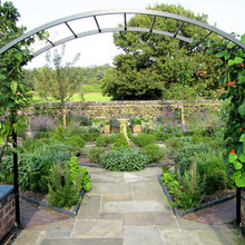 attractive arch - used to grow beans
