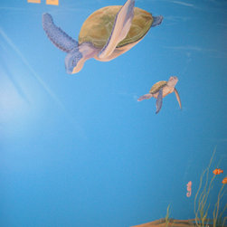 Sea Turtle Mural - Artwork