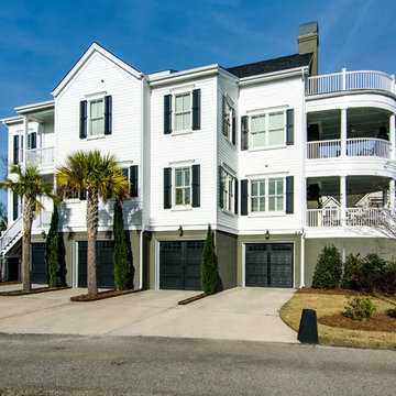 Daniel Island Home Raised Panel Shutters