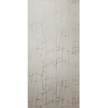 Wallpaper beige tan cream gold abstract lines, 8.5" X 11"