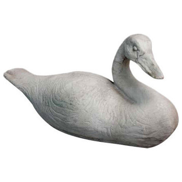 Swan Gliding Garden Animal Statue