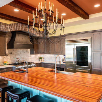 Mediterranean Inspired Kitchen