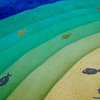 Blue Crab Ceramic Swimming Pool Mosaic