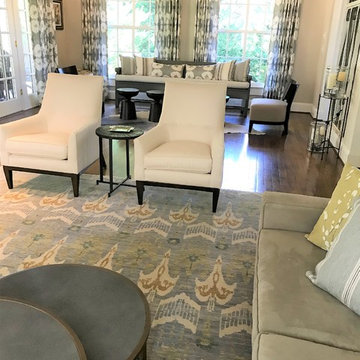 Intimate seating areas
