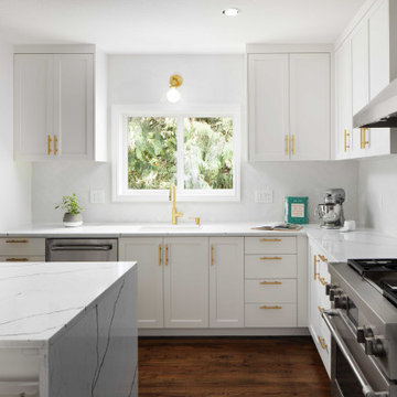 Modern Glam Kitchen